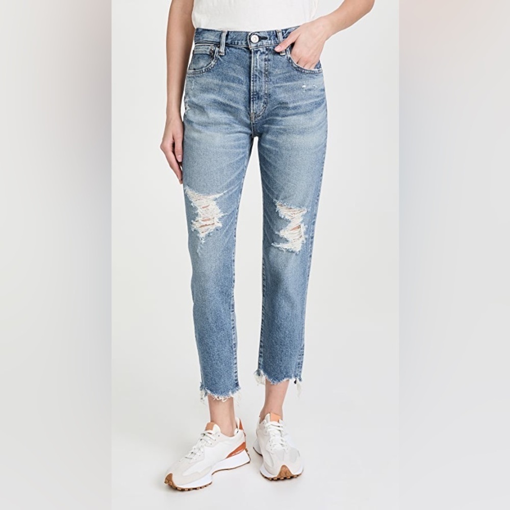 MOUSSY MV Carter Friend Jean in Blue 001 SZ 28 540FSC12-2410 light denim